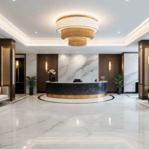 Reception desk